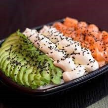 Sushi Salad de Salmon  -