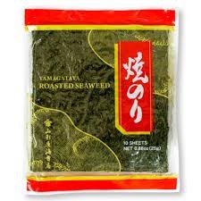 Algas Nori Etiqueta Azul o Dorada - Pack 100 uni.