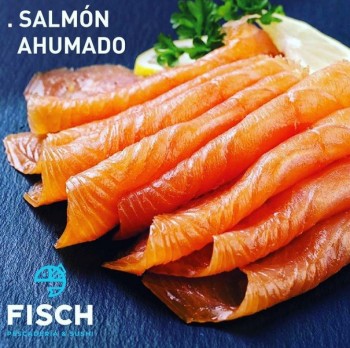 Salmon Ahumado Bandeja 500gr. aprox.  - x KG